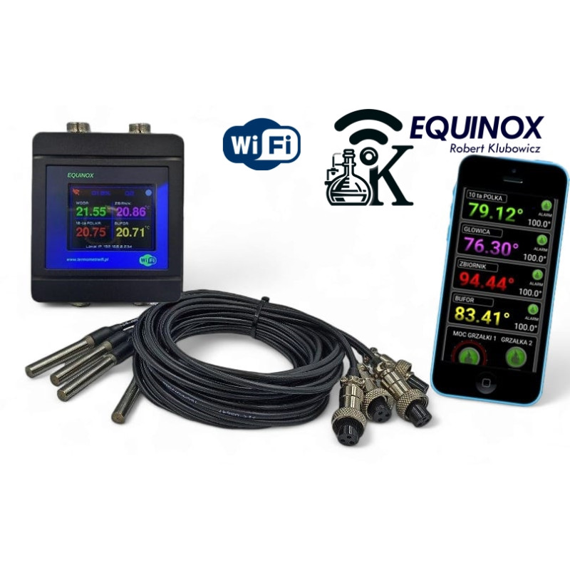 Termometr  EQUINOX T-3 z WiFi destylacyjny