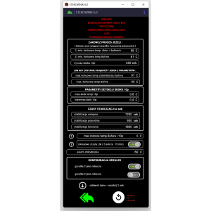 Sterownik kolumny rektyfikacyjnej EQUINOX-RK.10 z kolorowym wyświetlaczem LCD 3 FAZY