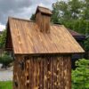 Dach w�dzarni drewnianej z kominem � widok z g�ry - zdjęcie 11