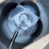Grzałka 2 kW z osłoną na dnie nierdzewnej komory wędzarni beczki - zdjęcie 5
